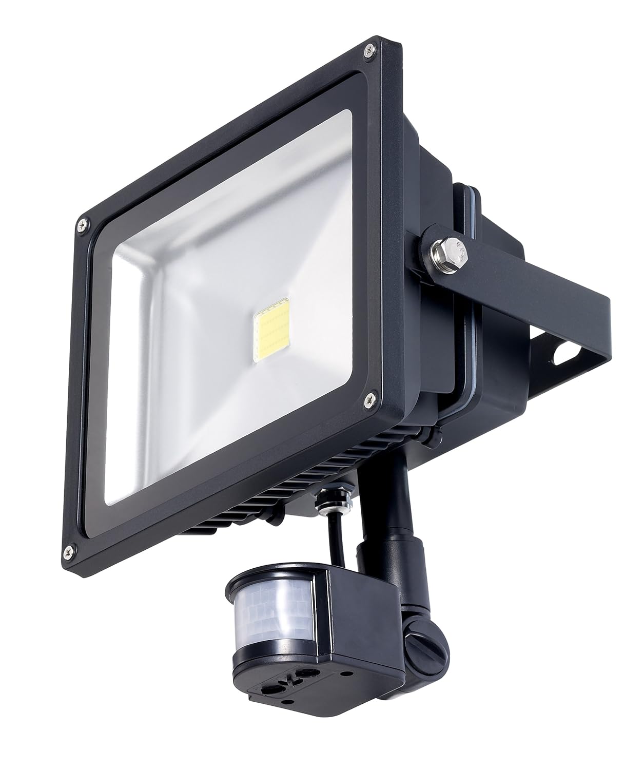 energenie 30 瓦 led 泛光灯,带 pir 检测器